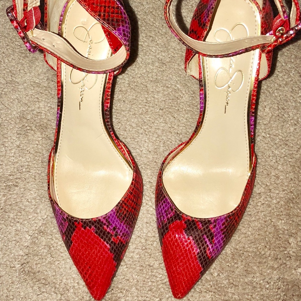 Jessica Simpson Ankle Strap Heel
